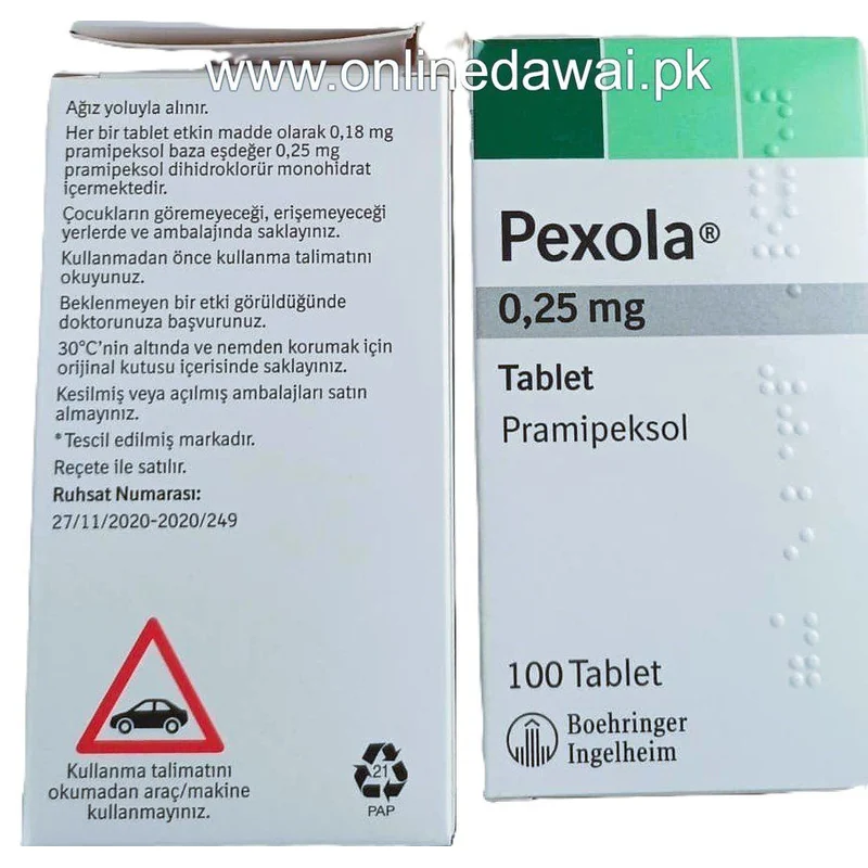 PEXOLA 0.25MG 1X1