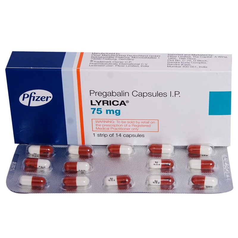 LYRICA 75MG 1X1 56S