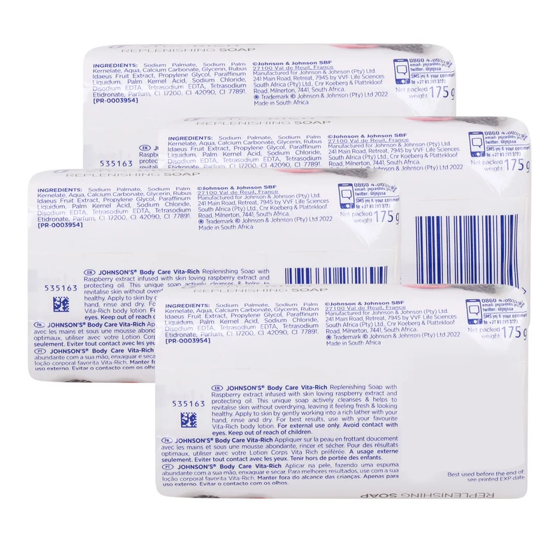 JOHNSONS RASPBERRY SOAP 175G