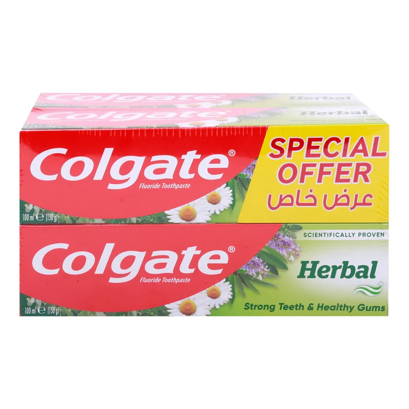 COLGATE T/PASTE 100ML HERBAL