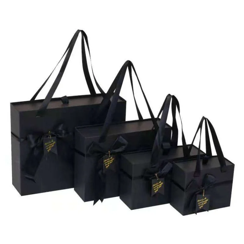 GIFT BAG SMALL BLACK 2262-4XS