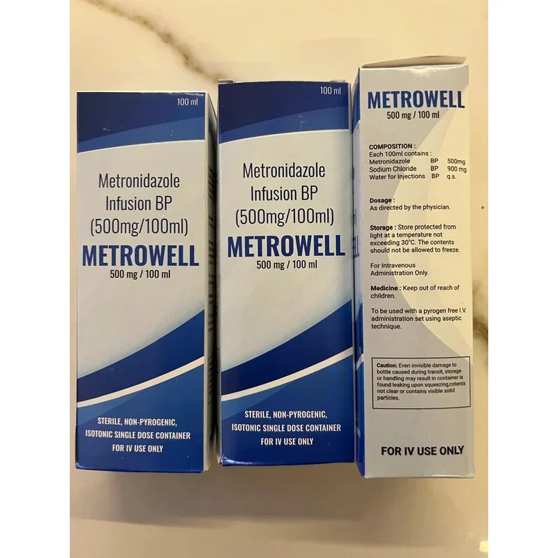INJ METRONIDAZOLE 500MG/100ML