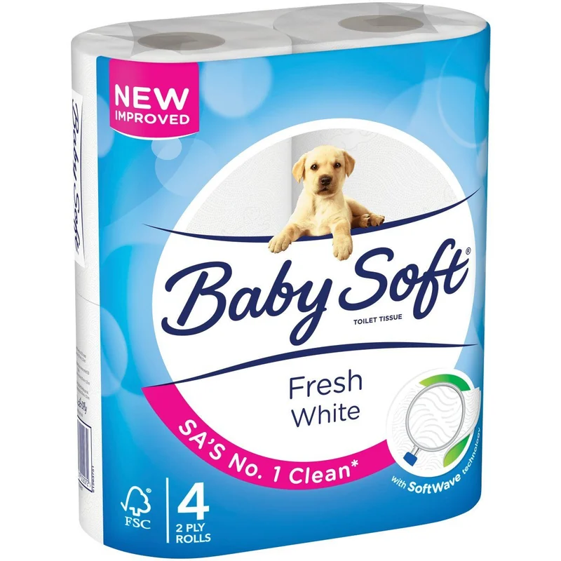 TOILET ROLL 1X1 BABY SOFT