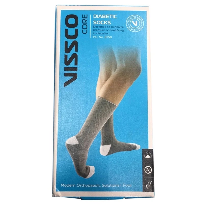 VISSCO DIABETIC SOCKS 0750 UNI