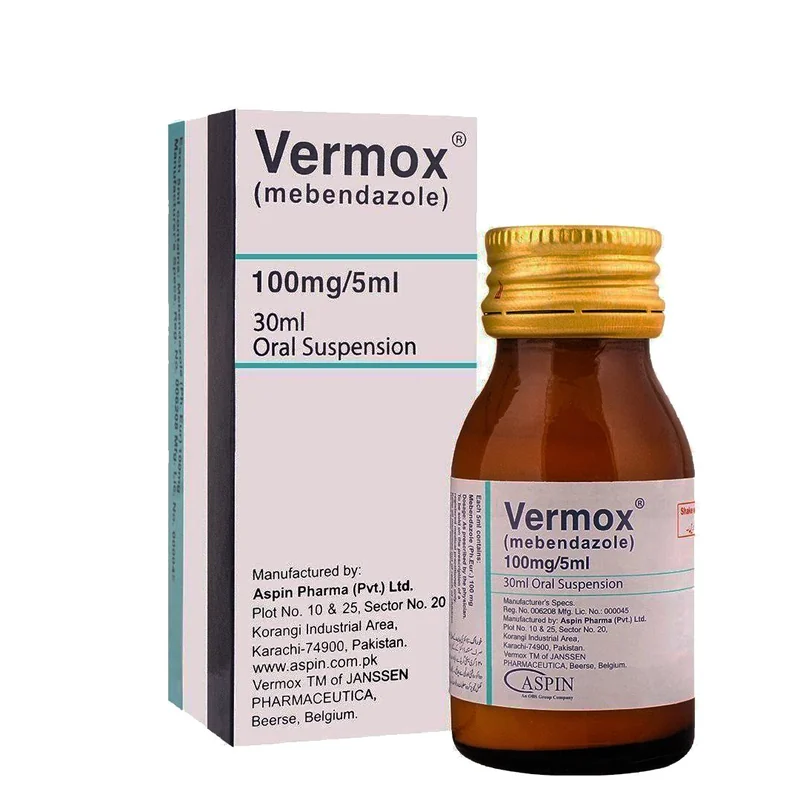 VERMOX SUSPENSION 30ML