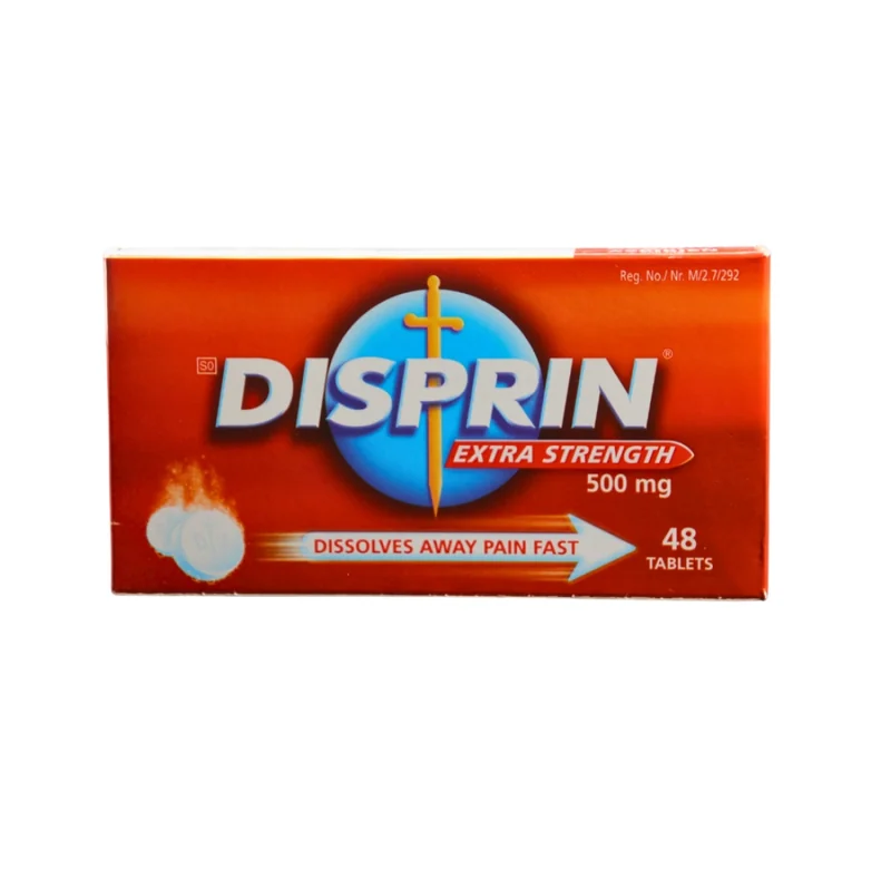 DISPRIN EXT/STR 500MG ASP 2,S
