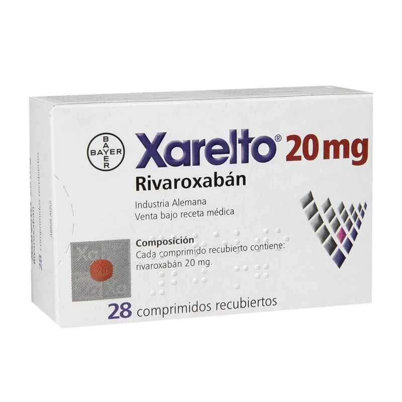 XARELTO 20MG 1X1