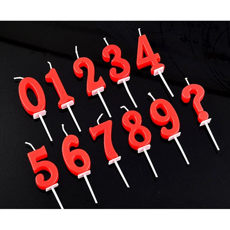 BIRTHDAY CANDLE NUMERAL