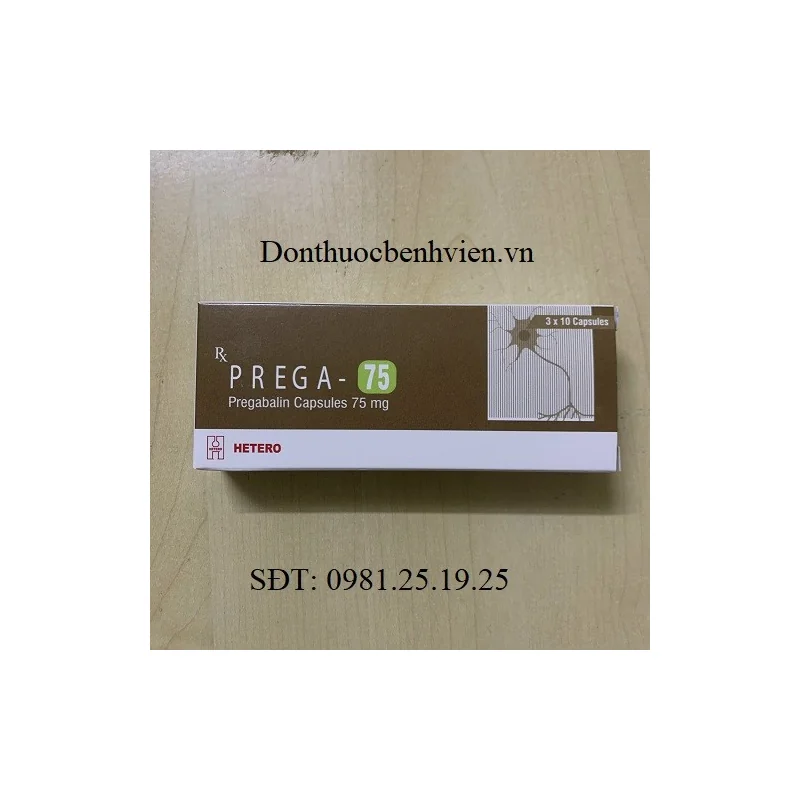 PREGA 75MG 30S HETERO