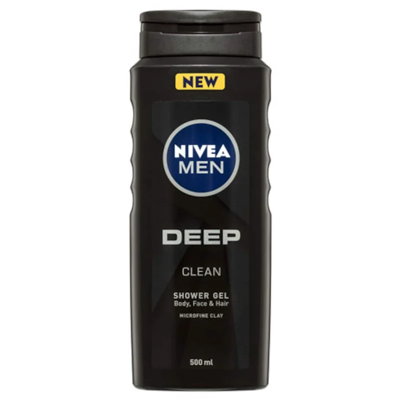 NIVEA MEN DEEP CLEAN S/GEL500M
