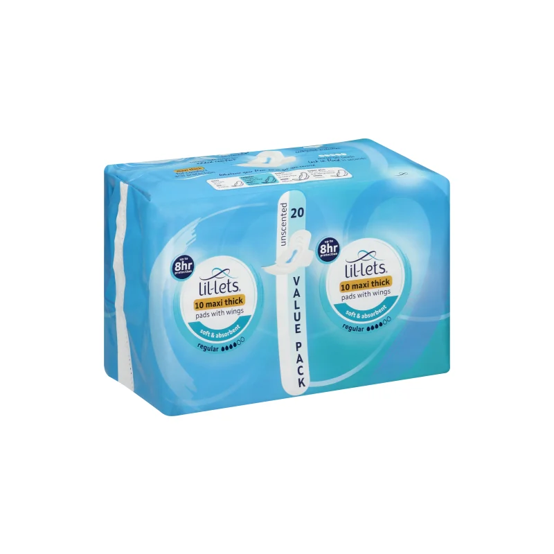 LILETS MAXI THICK UNSCENTD7S