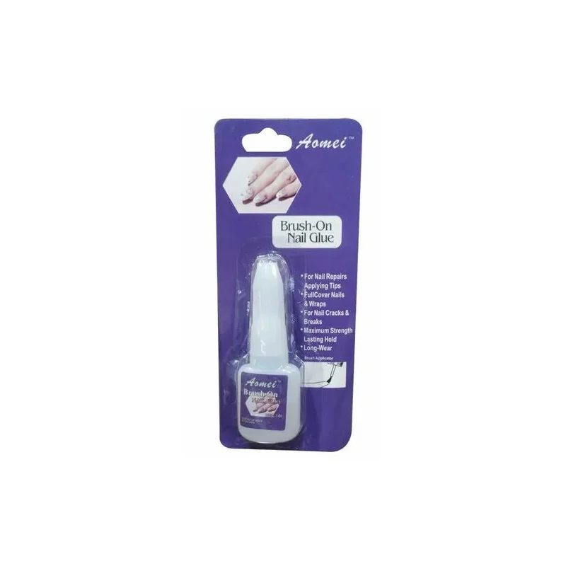 NAIL GLUE BRUSH ON AOMEI