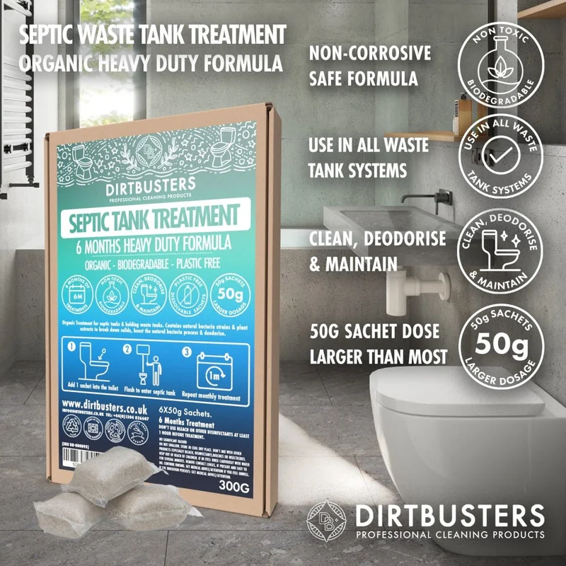 ORGANICO SEPTIC FLUSH SACHET