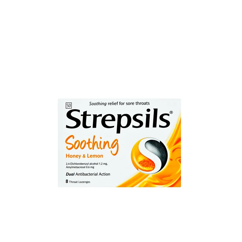 STREPSILS LOZ H&LEMON 8'S