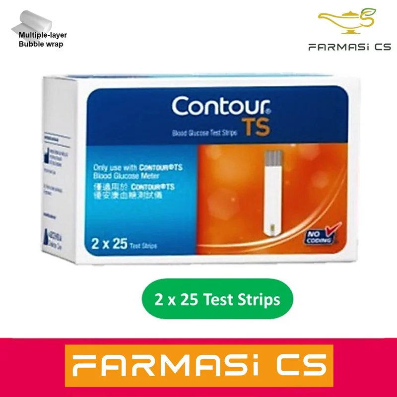 CONTOUR TS TEST STRIPS 25S