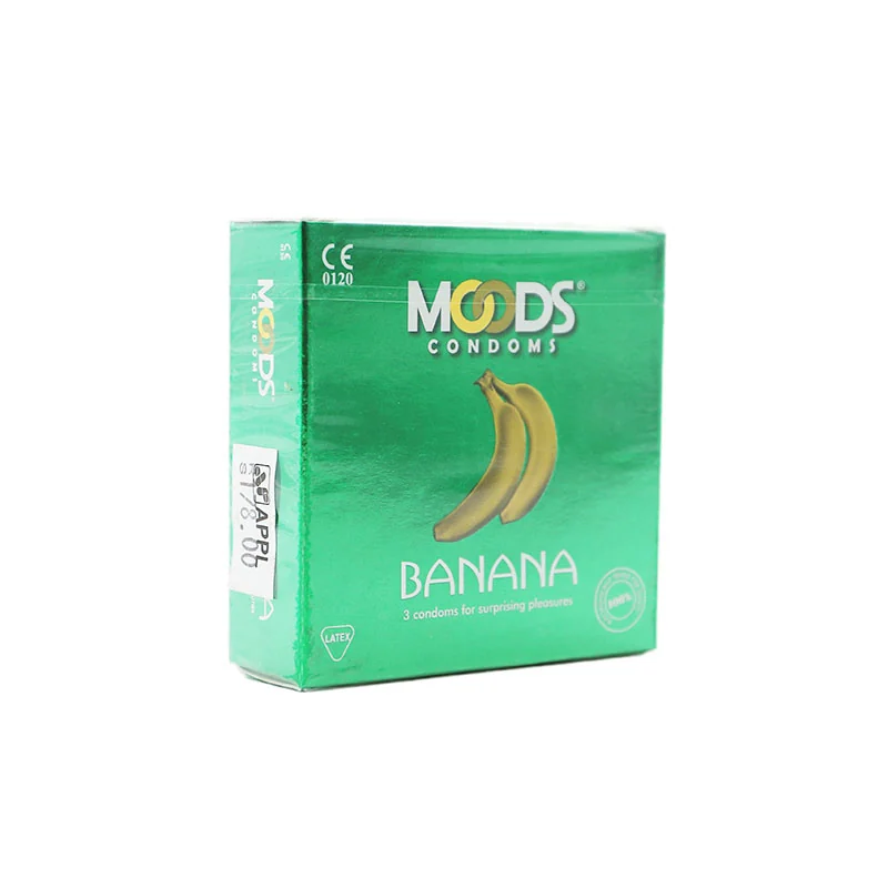 MOODS CONDOM BANANA 3S
