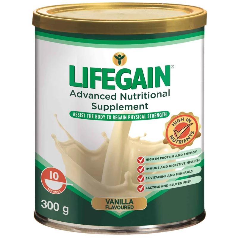 LIFEGAIN VANILLA 300G