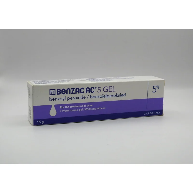 BENZAC AC 5% GEL 15GM