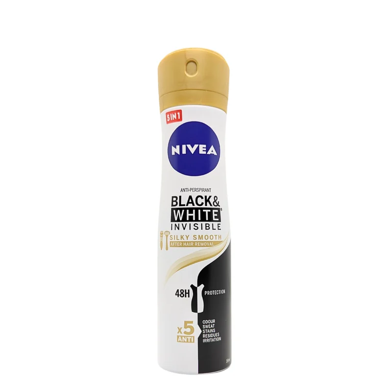 NIVEA B&W SILKY SMOOTH DEO150M