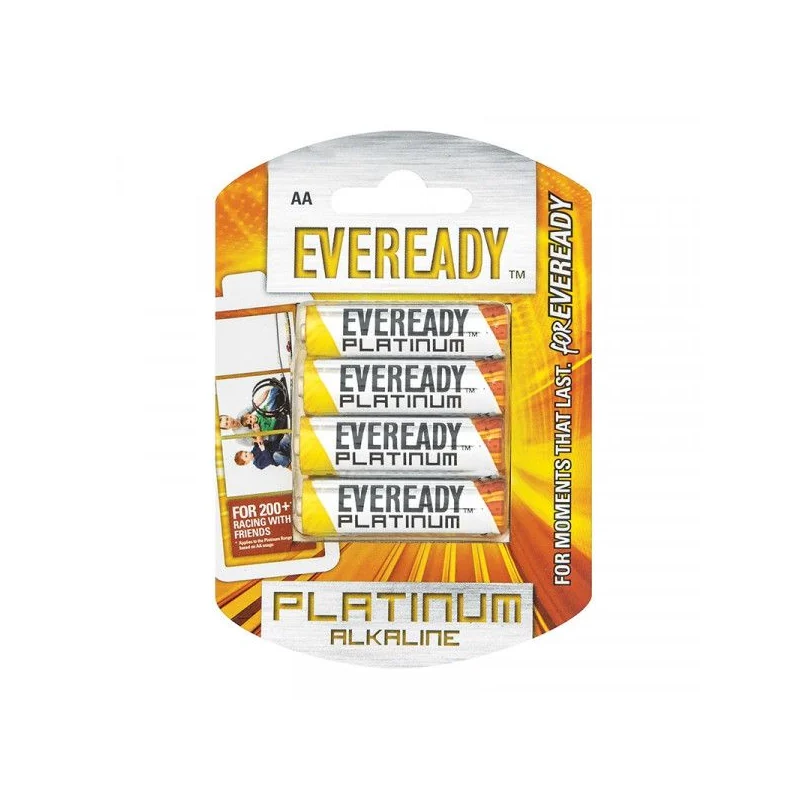 EVEREADY AA LR6 PLAT/BATTERY