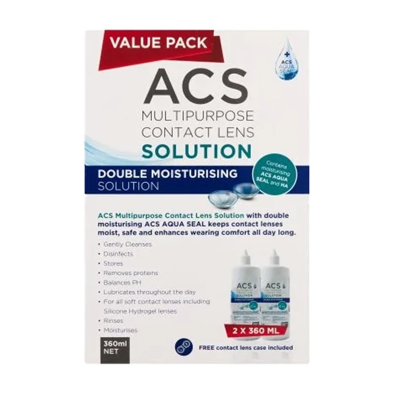ACS CONTACT LENS SOLUTION 360M