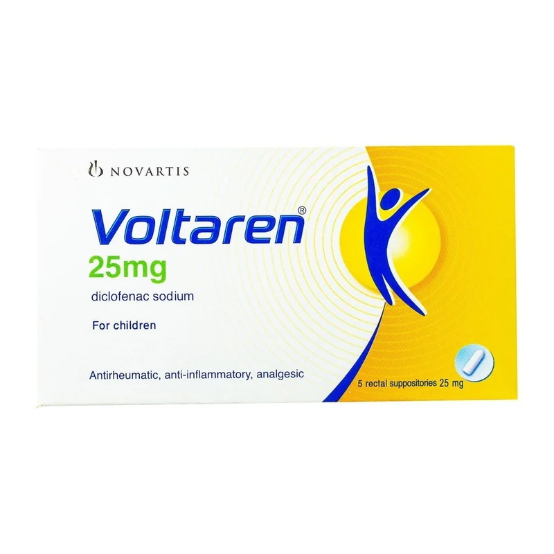 VOLTAREN SUPP 25MG 5S