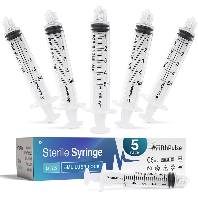 SYRINGE 5ML WITHOUT NEEDLE