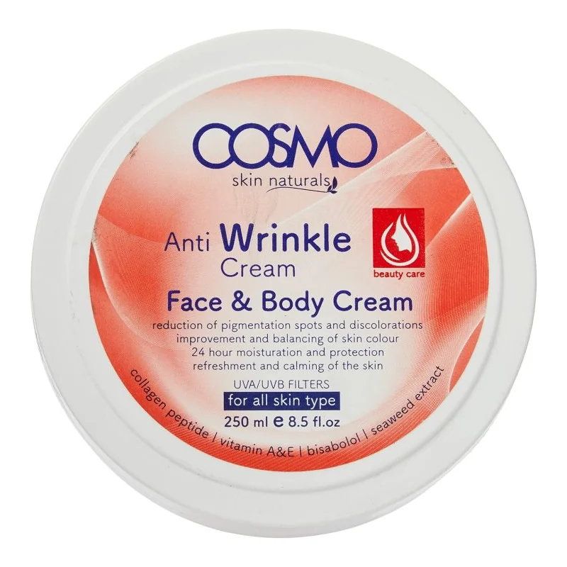 COSMO ANTI-WRINKLE F/CRM 250ML