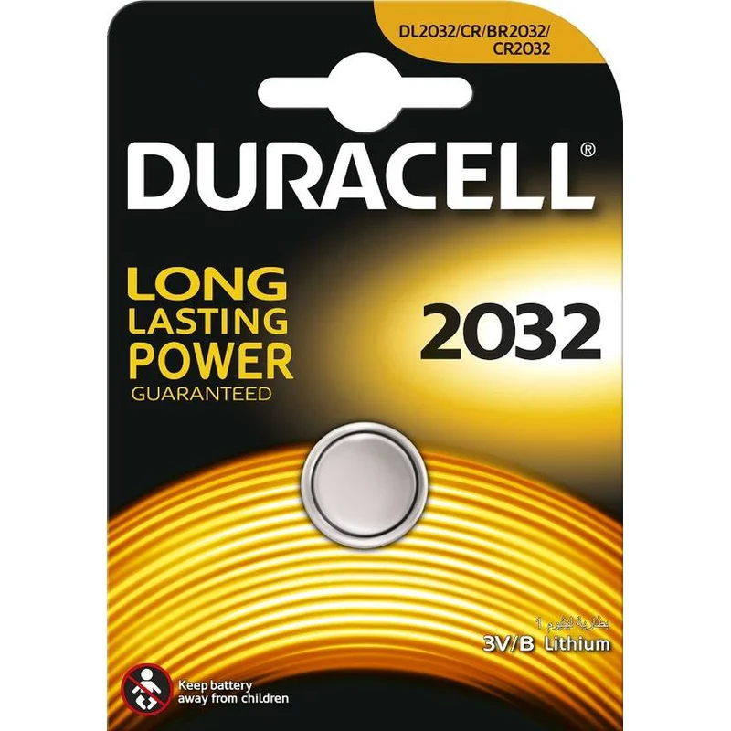 DURACELL BATTERY CR 2032 1X1