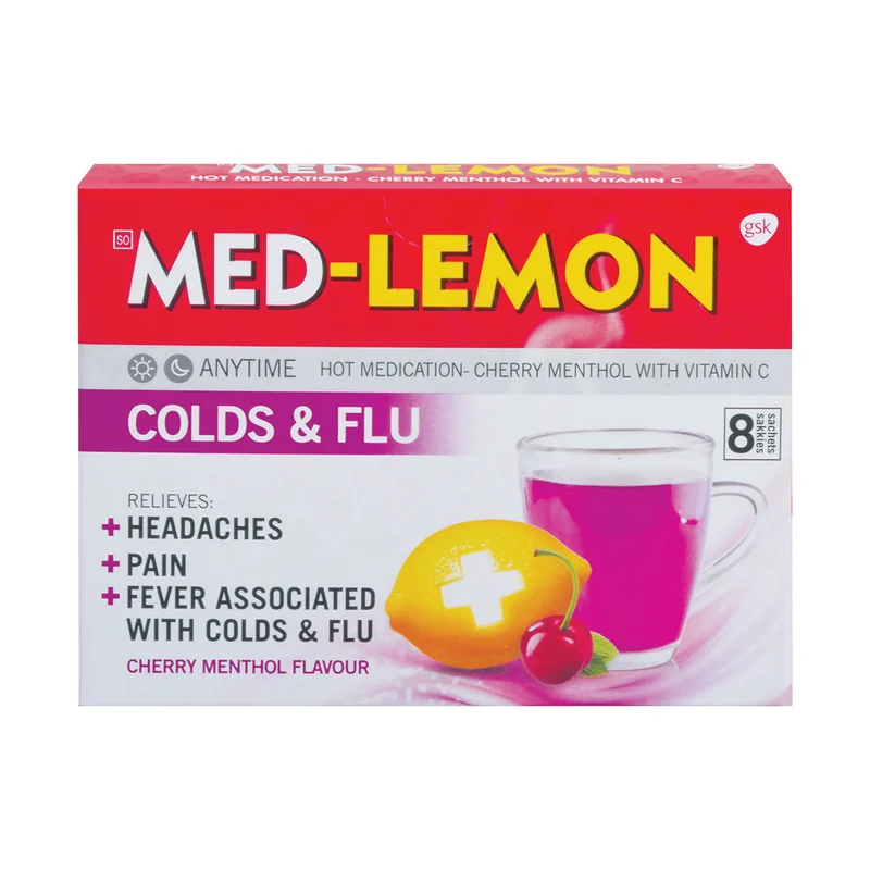 MED-LEMON 8'S SACHETS CHERRY
