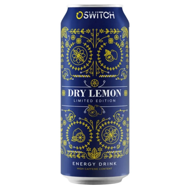 DRINK SWITCH DRY LEMON 500ML