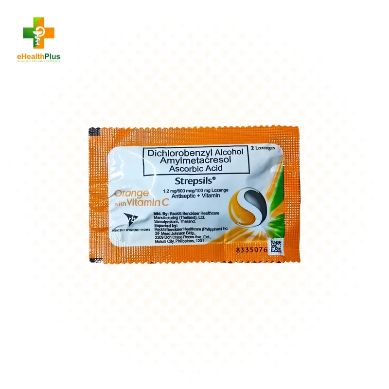STREPSIL LOZENGES 2'S VIT C