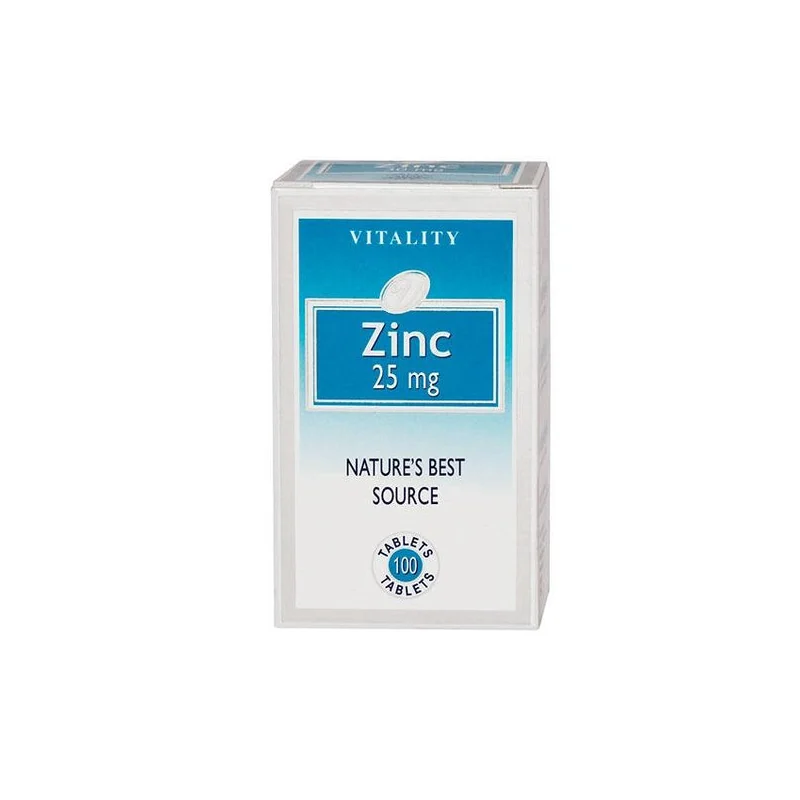 VITALITY ZINC TABS 100S AVID
