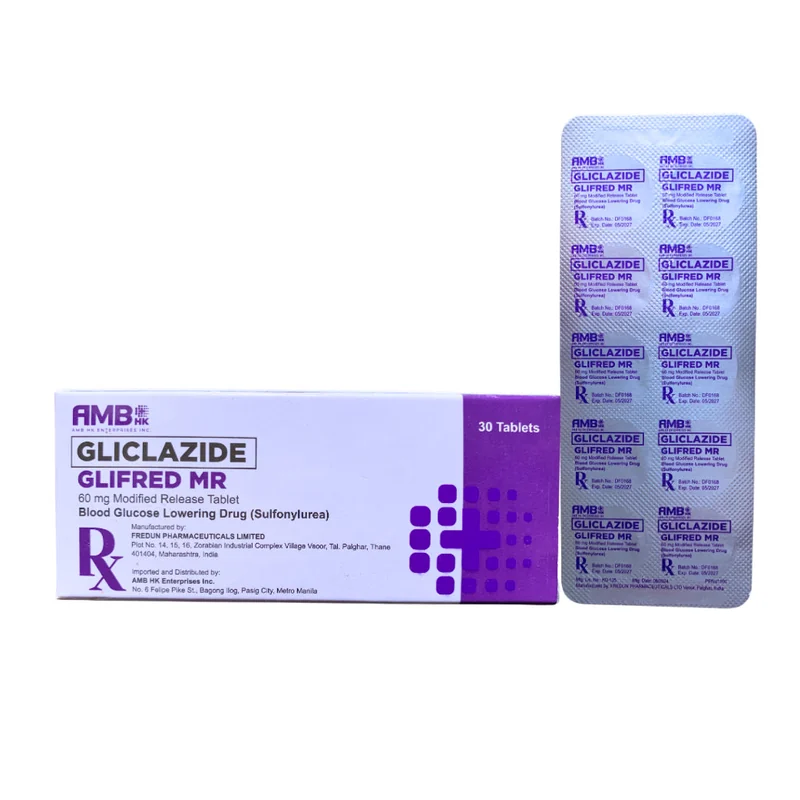 DIAGLUCIDE MR 60MG 30S