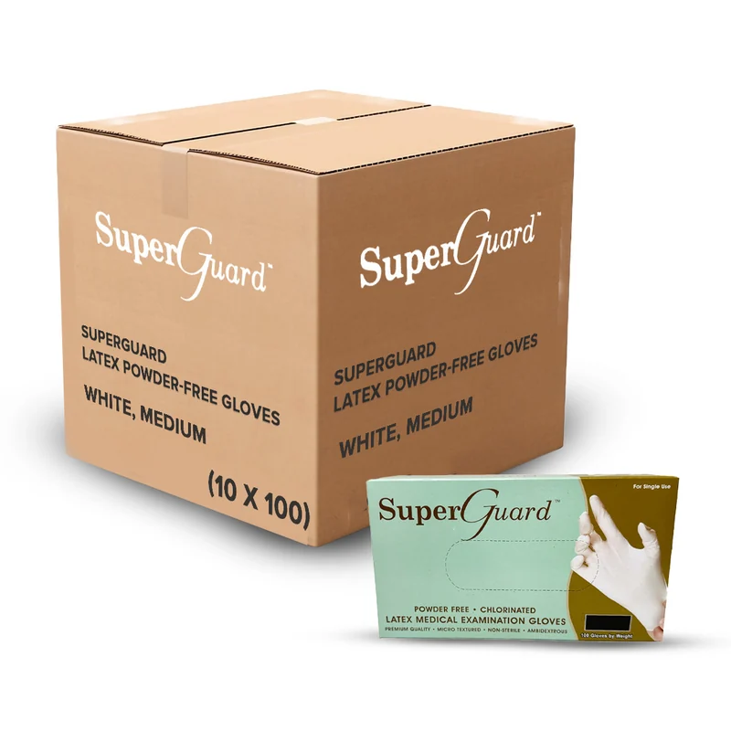 GLOVES SUPERGUARD P/FREE LARGE