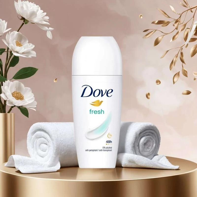 DOVE ROLL ON E.FRESH
