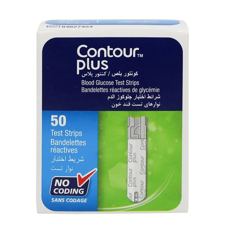 CONTOUR PLUS STRIPS 50'S