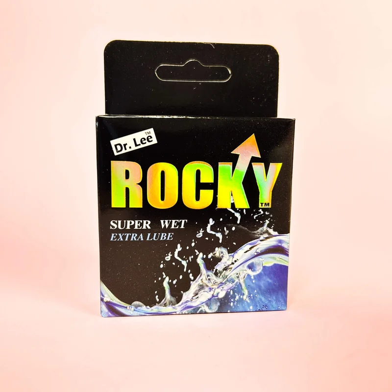 ROCKY CONDOM SUPER WET 3S