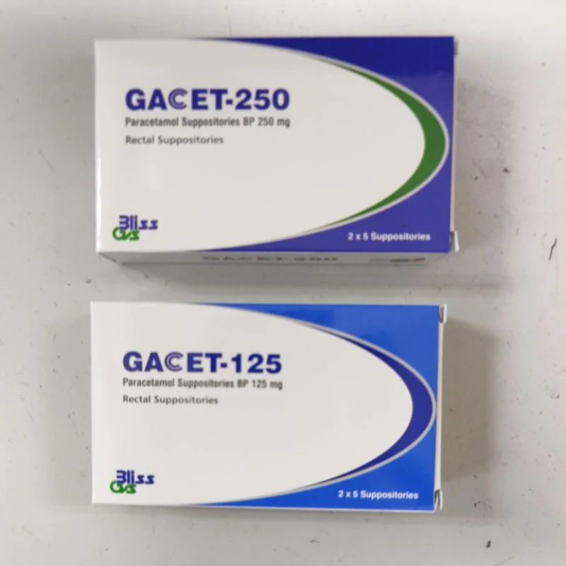 GACET-250MG SUPPOSITORIES 10S