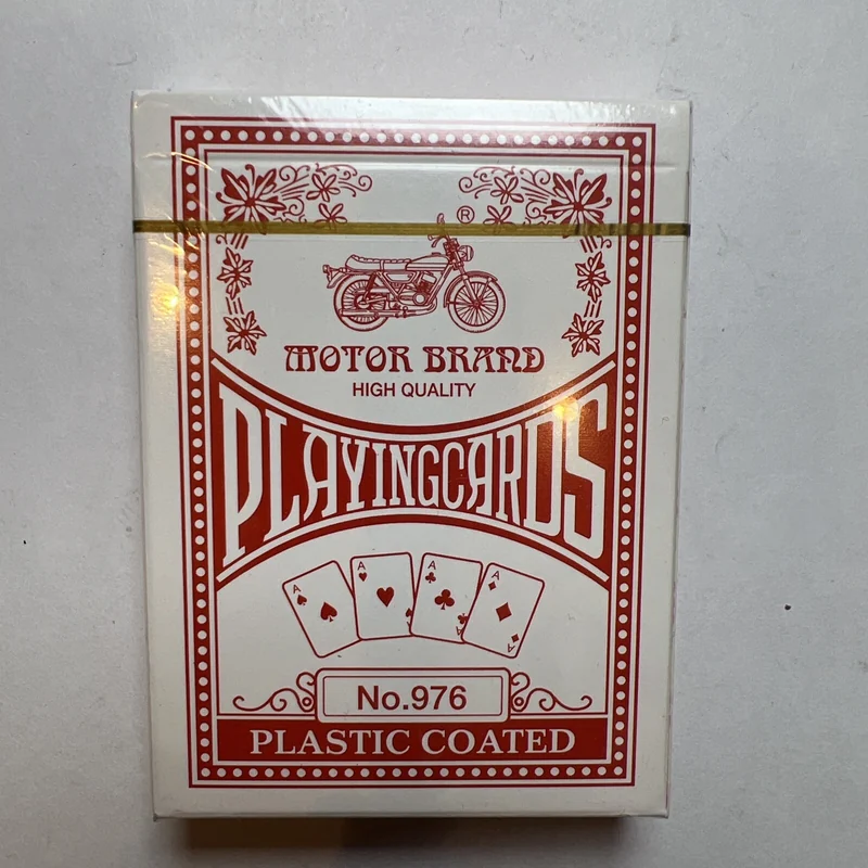 PLAYING CARDS MOTOR BRAND N976