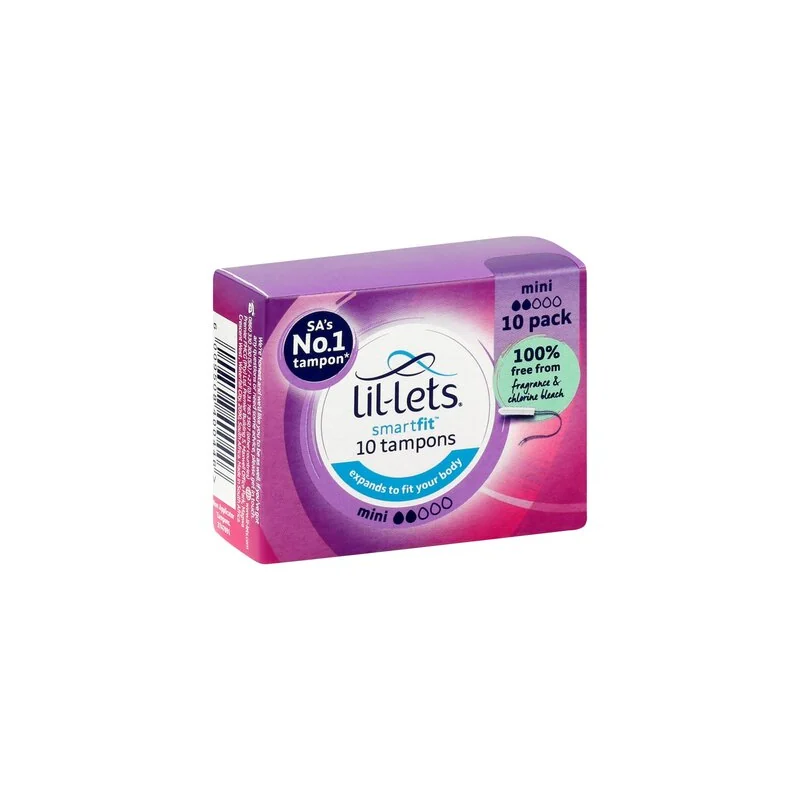 LIL-LETS MINI TAMPONS REG 10'S