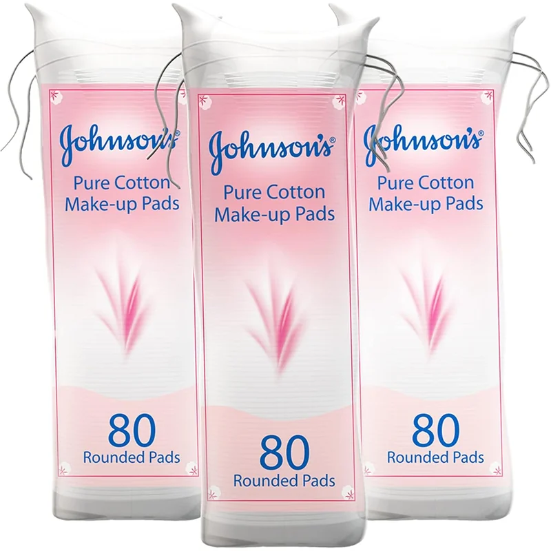 J/J COTTON PADS ROUND 80,S
