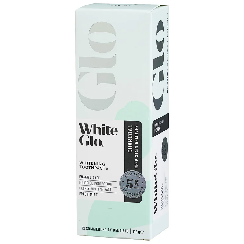 WHITE GLO CHARCOAL TOOTHPASTE