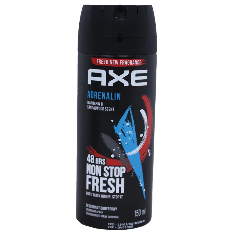 AXE DEO 150ML ADERANALIN