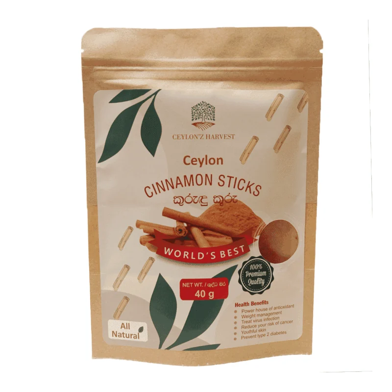INDLOVU CINNAMON STICKS 40G