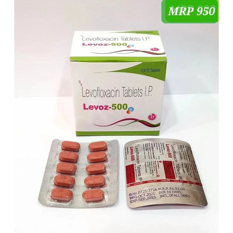 LEVOFLOXACIN 500MG 5S MACLEODS