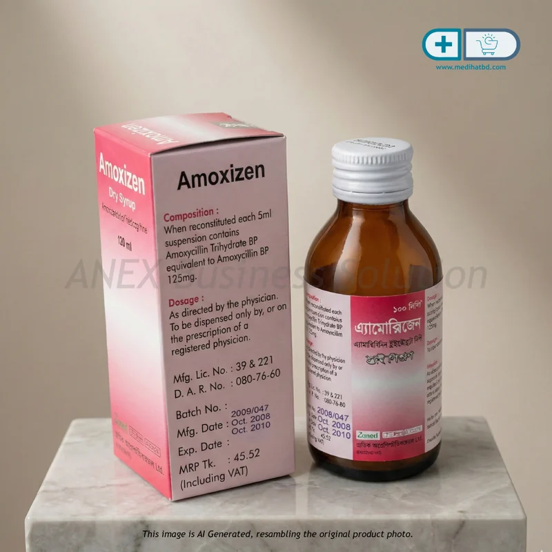 AMOXEN 125MG/5ML 100ML