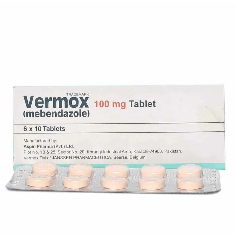 THELMOX (MEBENDAZOLE)100MG