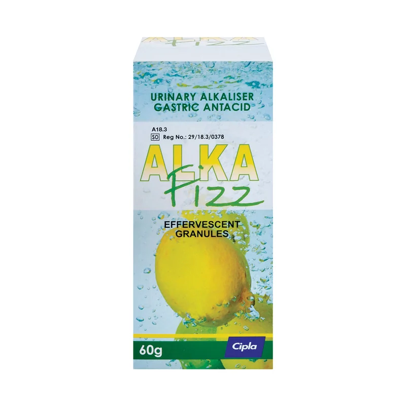 ALKAFIZZ LEMON GRANULES 60G