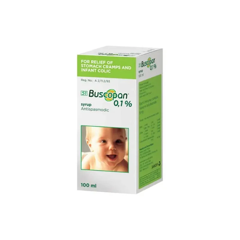 BUSCOPAN 0.1% SYRUP 100ML